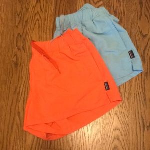 Set of 2 Patagonia shorts size XS